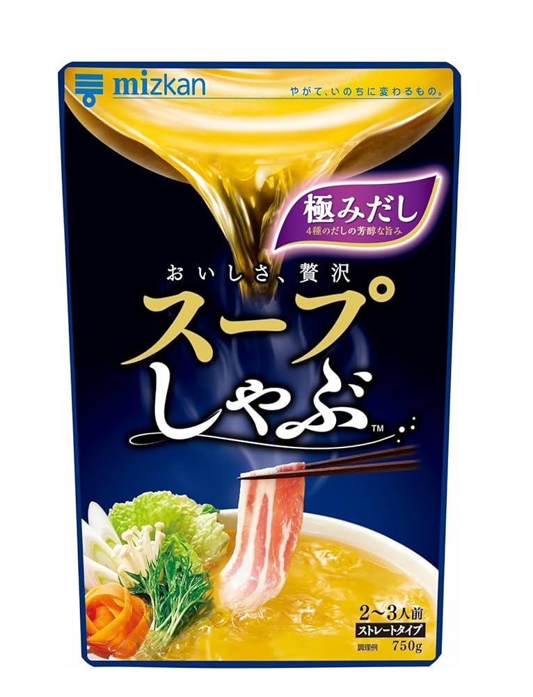 Amazon.co.jp: Mitsukan Soup Shabu Extremity Straight, Nabe